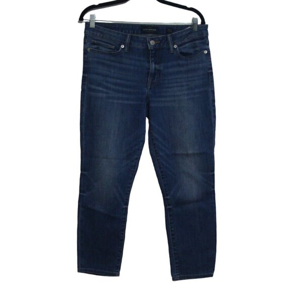 LUCKY BRAND Jeans Women's Size 10/30 Blue Denim Ankle Lolita Crop - Picture 1 of 12